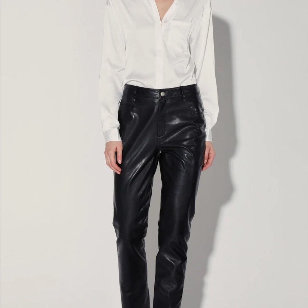 Walter Baker lamb leather pant. Straight leg. In perfect condition.